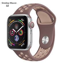 Carregar imagem no visualizador da galeria, CRESTED Sport Strap For Apple Watch band 4 3 42mm/44mm iwatch band 38mm/40mm correa bracelet apple watch 4 3 2 watch Accessories