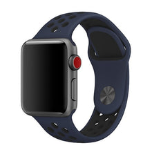 Carregar imagem no visualizador da galeria, CRESTED Sport Strap For Apple Watch band 4 3 42mm/44mm iwatch band 38mm/40mm correa bracelet apple watch 4 3 2 watch Accessories