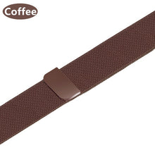 Carregar imagem no visualizador da galeria, CRESTED Strap For Apple Watch band Milanese Loop apple watch 4 3 band iwatch band 42mm 38mm correa 44mm/40mm pulseira bracelet