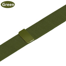 Carregar imagem no visualizador da galeria, CRESTED Strap For Apple Watch band Milanese Loop apple watch 4 3 band iwatch band 42mm 38mm correa 44mm/40mm pulseira bracelet