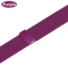 Carregar imagem no visualizador da galeria, CRESTED Strap For Apple Watch band Milanese Loop apple watch 4 3 band iwatch band 42mm 38mm correa 44mm/40mm pulseira bracelet