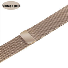 Carregar imagem no visualizador da galeria, CRESTED Strap For Apple Watch band Milanese Loop apple watch 4 3 band iwatch band 42mm 38mm correa 44mm/40mm pulseira bracelet
