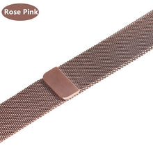 Carregar imagem no visualizador da galeria, CRESTED Strap For Apple Watch band Milanese Loop apple watch 4 3 band iwatch band 42mm 38mm correa 44mm/40mm pulseira bracelet