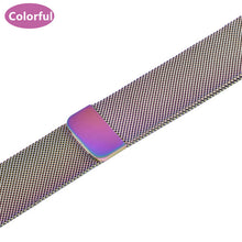 Carregar imagem no visualizador da galeria, CRESTED Strap For Apple Watch band Milanese Loop apple watch 4 3 band iwatch band 42mm 38mm correa 44mm/40mm pulseira bracelet