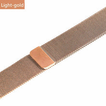 Carregar imagem no visualizador da galeria, CRESTED Strap For Apple Watch band Milanese Loop apple watch 4 3 band iwatch band 42mm 38mm correa 44mm/40mm pulseira bracelet